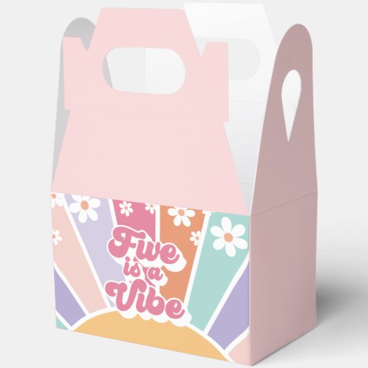 ファイブアヴィベレトロサンシャインレインボーデイジー フェイバーボックス (見開き)