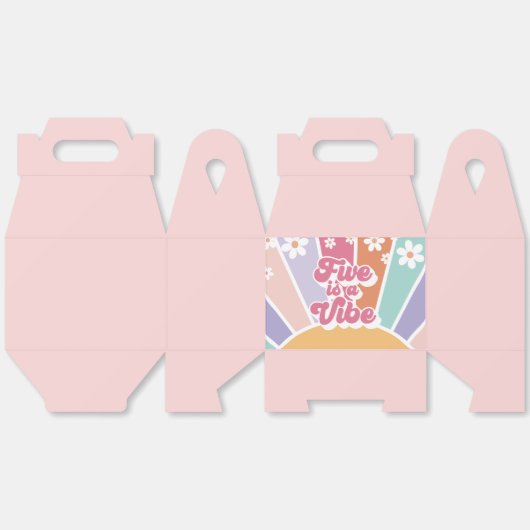 ファイブアヴィベレトロサンシャインレインボーデイジー フェイバーボックス (見開き)