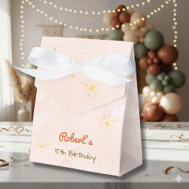 ファイブキャンドル子供の誕生日 フェイバーボックス