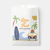ファイブサーフブルー5thバースデーパーティーにダイビング フェイバーバッグ (正面)