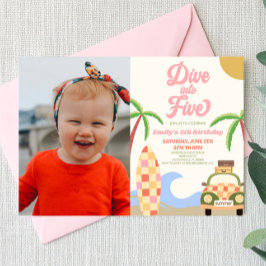 ファイブサーフ写真5thバースデーパーティーに飛び込む 招待状