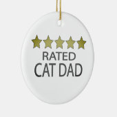 ファイブスターキャットパパセラミックオーナメント セラミックオーナメント (右)