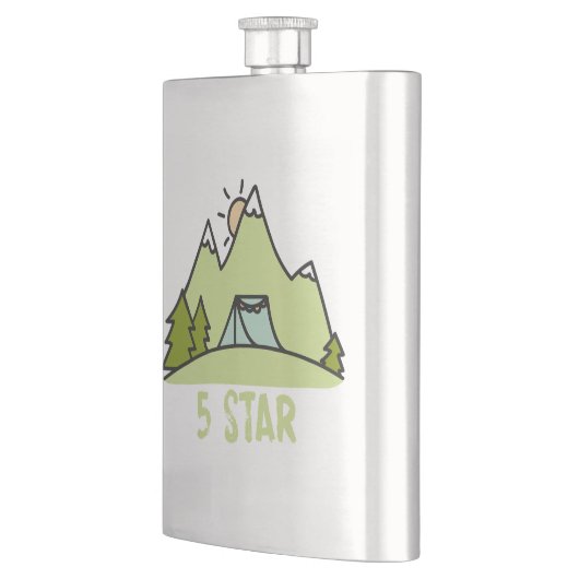 ファイブスターキャンプ フラスク (左)
