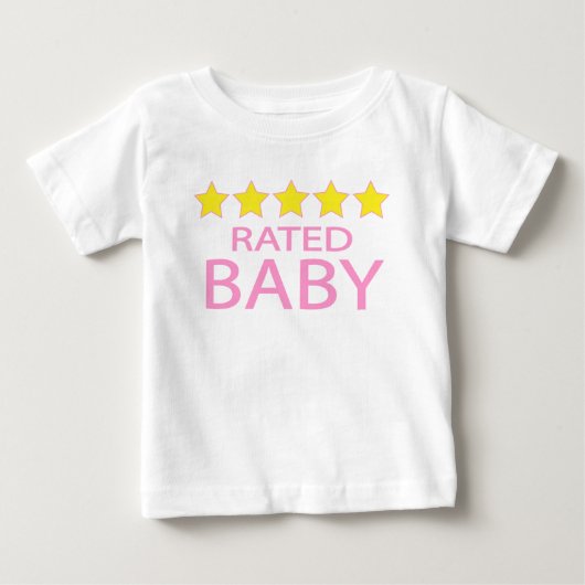 ファイブスターベビー ベビーTシャツ (正面)