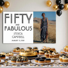 ファイブティ・アンド・ファビュラス 写真 50歳の誕生日パーティー ポスター