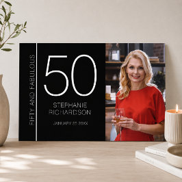 ファイブティ・アンド・ファビュラス 50歳の誕生日フォトポスター ポスター
