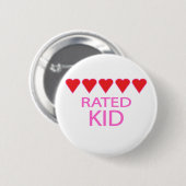 ファイブハートキッド 缶バッジ (正面&裏面)