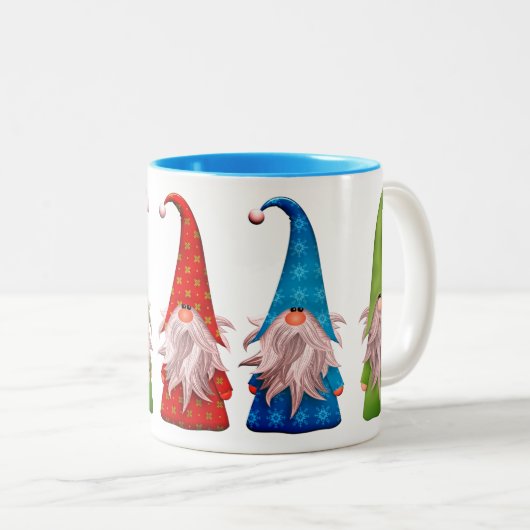 ファイブホカラフルリデイ格言 ツートーンマグカップ (正面右)