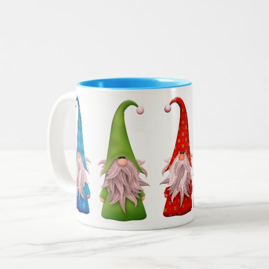 ファイブホカラフルリデイ格言 ツートーンマグカップ (正面左)