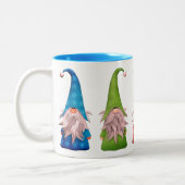 ファイブホカラフルリデイ格言 ツートーンマグカップ (左)