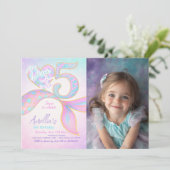 ファイブマーメイド誕生日 招待状 (スタンド正面)