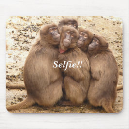 ファイブリトルモンキーマウスパッド マウスパッド