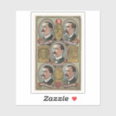 ファイブリンリングブラザーズバストポートレート シール (シート)