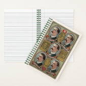 ファイブリンリングブラザーズバストポートレート ノートブック (内側)