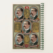 ファイブリンリングブラザーズバストポートレート ノートブック (裏面)