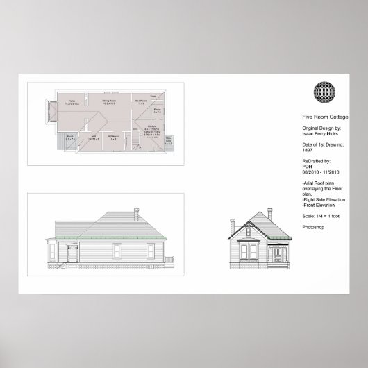 ファイブルームコテージ ポスター (正面)