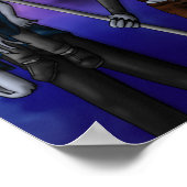 ファイブヴァンパイアプリント ポスター (角)