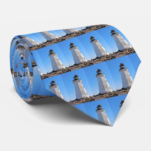 ファイヤーウェザーアイランドライトハウスCTメンズタイ ネクタイ (ロール)