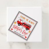 ファイヤートラックバレンタインギフトラベル フェイバータグ (インサイチュ)