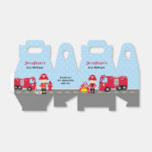 ファイヤーファイターの味方ボックス(男の子の誕生日ファイアーマン) フェイバーボックス (折り畳みなし)