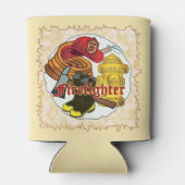 ファイヤーファイターツール消防カスタムクーラーボックス 缶クーラー (裏面)