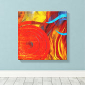 ファイヤーファイターフレア キャンバスプリント (インサイチュ (ウッドフロア))