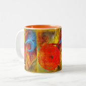 ファイヤーファイターフレア ツートーンマグカップ (正面左)