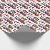 ファイヤーファイターラッピング紙 ラッピングペーパー (角)