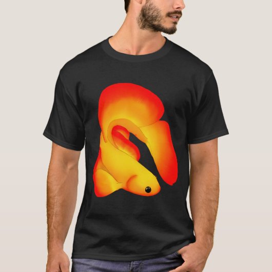ファイヤーベタ Tシャツ (正面)