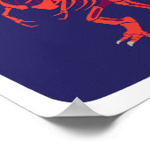 ファイヤーボールTレックスプリント ポスター (角)