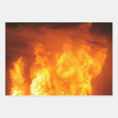 ファイヤーラッピング紙 ラッピングペーパーシート (正面2)