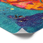 ファイリーキャットオンターコイズ ポスター (角)