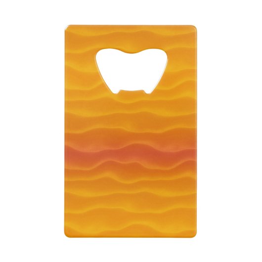 ファイリーサンドデュネス抽象芸術 クレジットカード栓抜き (正面)