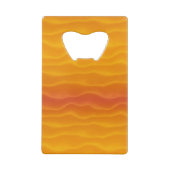 ファイリーサンドデュネス抽象芸術 クレジットカード栓抜き (裏面)