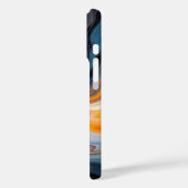 ファイリースワール抽象芸術はっきりした- & Dynamic Art Case-Mate iPhoneケース (裏面 / 左)