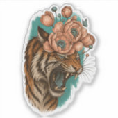 ファイリータイガー開花 シール (正面)