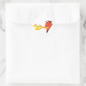 ファイリーデビルズヘッドデカール ラウンドシール (バッグ)