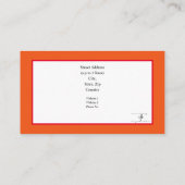 ファイリーペンテコストオルガンパイプオルガニスト 名刺 (裏面)