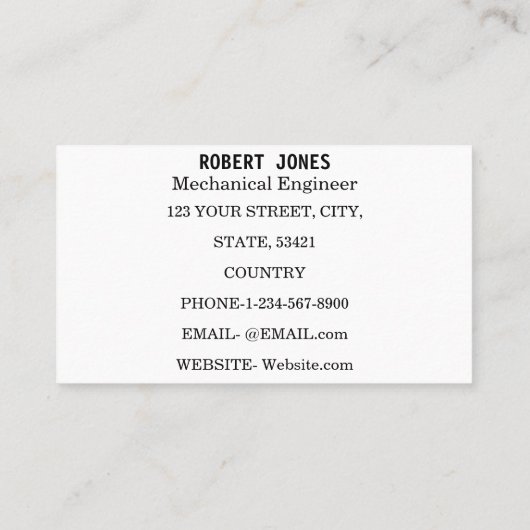 ファイリーメカジキMk.1名刺 名刺 (裏面)