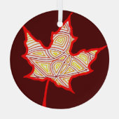 ファイリーリーフオーナメント ガラスオーナメント (裏面)