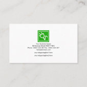 ファイリーレッドスカイイルミネーティング稲妻電気技師 名刺 (裏面)