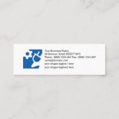 ファイリーレッドスカイ稲妻電気技師 スキニー名刺 (裏面)