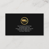 ファイリーレッド稲妻ホームムービングトラック輸送 名刺 (裏面)