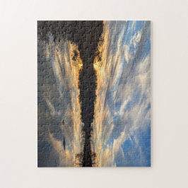 ファイリー秋サンセット ジグソーパズル