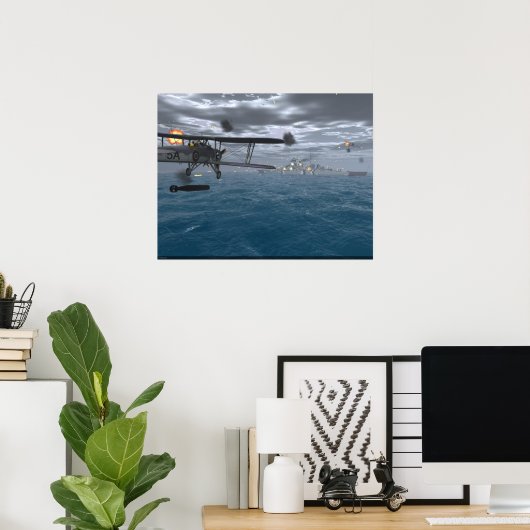 ファイリー・メカジキ – ビスマークをシンク ポスター (ホームオフィス)