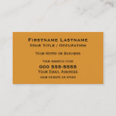 ファイルキャビネットカスタム名刺 名刺 (裏面)