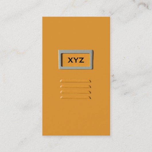 ファイルキャビネットカスタム名刺 名刺 (正面)