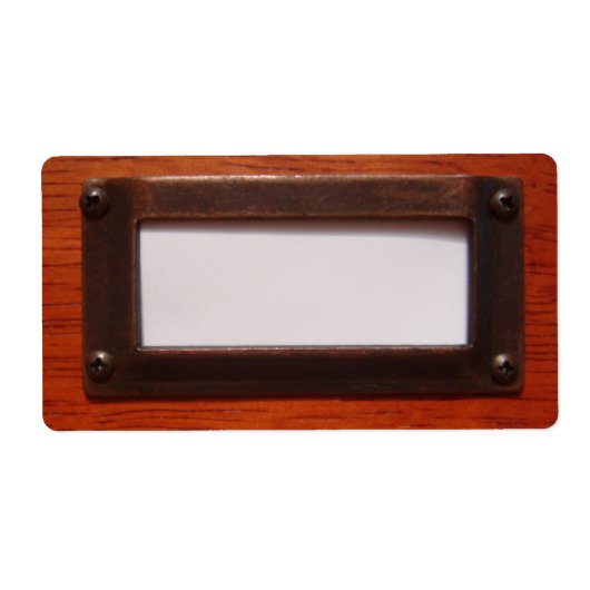 ファイルキャビネットラベル ラベル (正面)