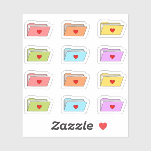 ファイル フォルダー オフィス 仕事 整理 ファイル プランナー シール (シート)