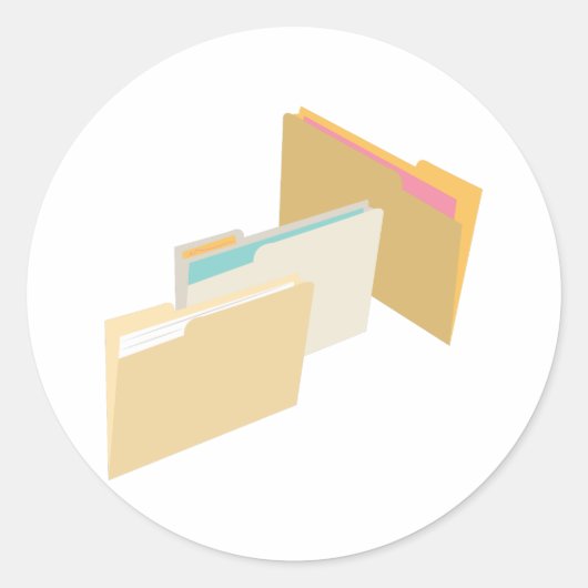 ファイル ラウンドシール (正面)